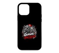 Custodia per iPhone 12 mini Gunnar E Hallgerd Viking Norse Saga Heroes