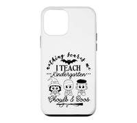Custodia per iPhone 12 mini Halloween Asilo Carino Ghouls & Boos Insegnante Studente