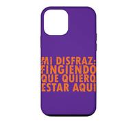 Custodia per iPhone 12 mini Halloween Disfraz: Fingiendo Que Quiero Estar Aquí - Spagnolo