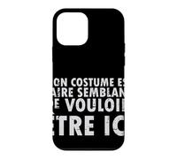 Custodia per iPhone 12 mini Halloween Mon Costume Est Faire Semblant - Francese
