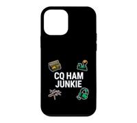 Custodia per iPhone 12 mini Ham Radio Operator CQ Ham Junkie Amateur Broadcaster