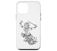 Custodia per iPhone 12 mini Hanuman Dio scimmia indù