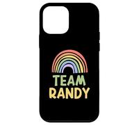 Custodia per iPhone 12 mini Happy Colorful Team Randy Rainbow Pride Green Yellow