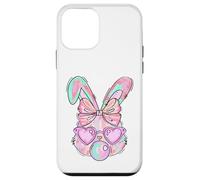 Custodia per iPhone 12 mini Happy Easter Bunny Rabbit Sunday Love Uomini Donne e Bambini