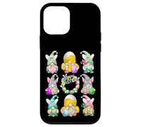 Custodia per iPhone 12 mini Happy Easter Gnome Graphic For Family Cute Egg Hunting Squad