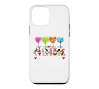 Custodia per iPhone 12 mini Happy Everything Gnomi Every Seasons All Year Tree