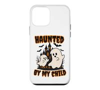 Custodia per iPhone 12 mini Haunted by My Child Funny Ghost Halloween Men Women