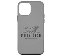Custodia per iPhone 12 mini Herman Melville Cute Whale | Boat Tour | Moby Dick