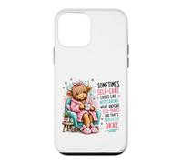 Custodia per iPhone 12 mini Highland Cow Cura di sé Non preoccuparsi di ciò che qualcuno pensa