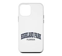 Custodia per iPhone 12 mini Highland Park Florida Retro