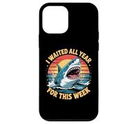 Custodia per iPhone 12 mini Ho aspettato tutto l'anno per questa settimana Shark Lover Ocean Wildlife