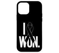 Custodia per iPhone 12 mini Ho indossato la consapevolezza del melanoma del nastro nero