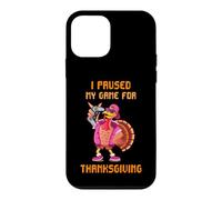 Custodia per iPhone 12 mini Ho messo in pausa il mio gioco per il Ringraziamento Happy Gamer Turchia