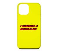 Custodia per iPhone 12 mini Ho visto un cambiamento in te | Music House of Flies