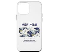 Custodia per iPhone 12 mini Hokusai 36 Visualizzazioni Grande onda di Kanagawa Art PAPL041
