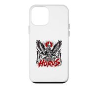 Custodia per iPhone 12 mini Horus Falcon egiziano Ankh Ra Mitologia antica