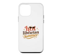 Custodia per iPhone 12 mini Hot Librarian Summer Funny Reading Aesthetic Book