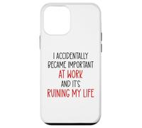 Custodia per iPhone 12 mini I Accidentally Became Important Work & It's Ruining My Life
