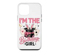 Custodia per iPhone 12 mini I am the Birthday Girl Magic Trick Party