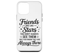 Custodia per iPhone 12 mini I Buoni Amici Sono Come Le Stelle Amicizia Amici Solidali