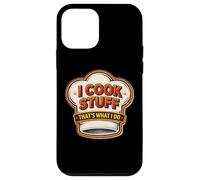 Custodia per iPhone 12 mini I Cook Stuff That's What I Do Vintage Chef Cucina Divertente