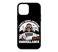 Custodia per iPhone 12 mini I DON'T SNORE ANYMORE I DO BABY SURVEILLANCE