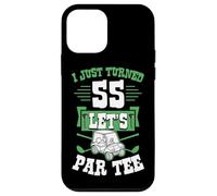 Custodia per iPhone 12 mini I Just Turned 55 Let's Par-Tee Golf Cart 55° compleanno