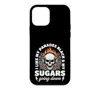Custodia per iPhone 12 mini I Like My Parades Black And My Sugars Going Down Emo Goth