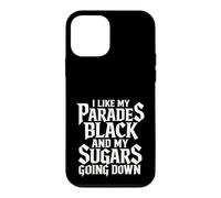 Custodia per iPhone 12 mini I Like My Parades Black And My Sugars Going Down Emo Goth