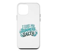 Custodia per iPhone 12 mini I Like My Summers Salty Beach Lover Ocean Cute Vacation