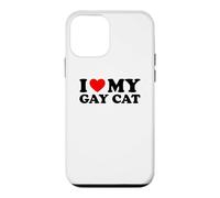 Custodia per iPhone 12 mini I Love My Gay Cat