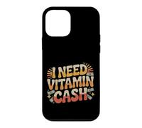 Custodia per iPhone 12 mini I Need Vitamin Cash Motivazione finanziaria del denaro