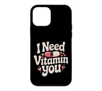 Custodia per iPhone 12 mini I Need Vitamin You Coppia carina amore civettuolo