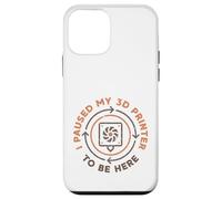 Custodia per iPhone 12 mini I Paused My 3D Printer To Be Here - Stampa 3D Divertente