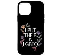 Custodia per iPhone 12 mini I Put The B In LGBTQ Identità Bi-Orgoglio |-