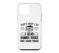 Custodia per iPhone 12 mini I Read Banned Books I Know Things,Banned Book Lover Bookish