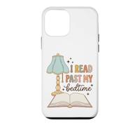 Custodia per iPhone 12 mini I Read Past My Bedtime Bookworm Reader Librarian Retro
