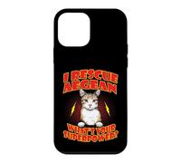 Custodia per iPhone 12 mini I Rescue Aegean Cat what's Your Superpower Funny Cats Lover