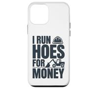 Custodia per iPhone 12 mini I Run Hoes For Money Farming Humor Dichiarazione