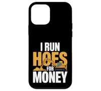 Custodia per iPhone 12 mini I Run Hoes For Money Farming Humor Dichiarazione