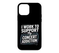Custodia per iPhone 12 mini I Work To Support My Concert Addiction Music Fan -