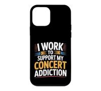 Custodia per iPhone 12 mini I Work To Support My Concert Addiction Music Fan |-