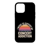 Custodia per iPhone 12 mini I Work To Support My Concert Addiction Music Fan |-