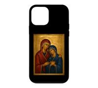 Custodia per iPhone 12 mini Icona cattolica ortodossa di Sant'Anna e Maria Madre di Dio