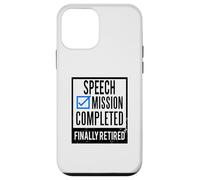 Custodia per iPhone 12 mini Idea regalo pensionamento Discorso in pensione