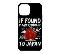 Custodia per iPhone 12 mini If Found Please Return Me To Japan Travel Cultura giapponese
