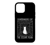 Custodia per iPhone 12 mini Il gatto di Schrodinger The Escape Plan Funny Science Cat
