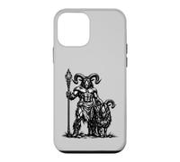 Custodia per iPhone 12 mini Il guardiano demoniaco Azazel e il suo compagno di capra
