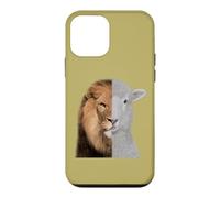 Custodia per iPhone 12 mini Il leone e l'agnello