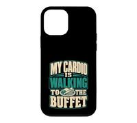 Custodia per iPhone 12 mini Il mio cardio sta camminando verso la crociera a buffet